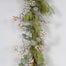 53" Styro Berries/Eucalyptus/Cedar Garland - Cream