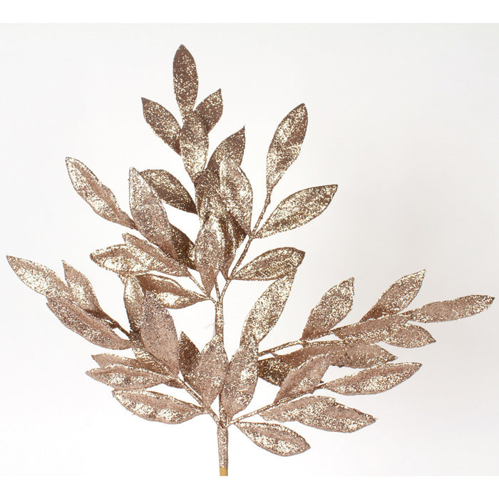 Bayleaf Glitter Spray 23"- Rose Gold