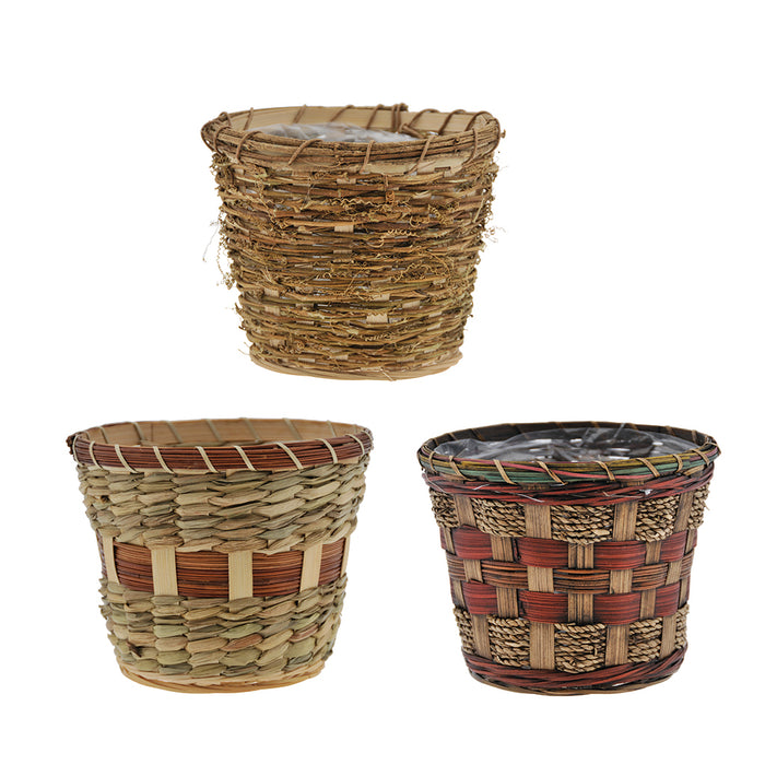 6 in Round Stained Pot Cover