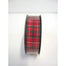 Mini Check Ribbon - Red/Green
