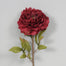 29" Polyester Large Peony - Dark Magenta