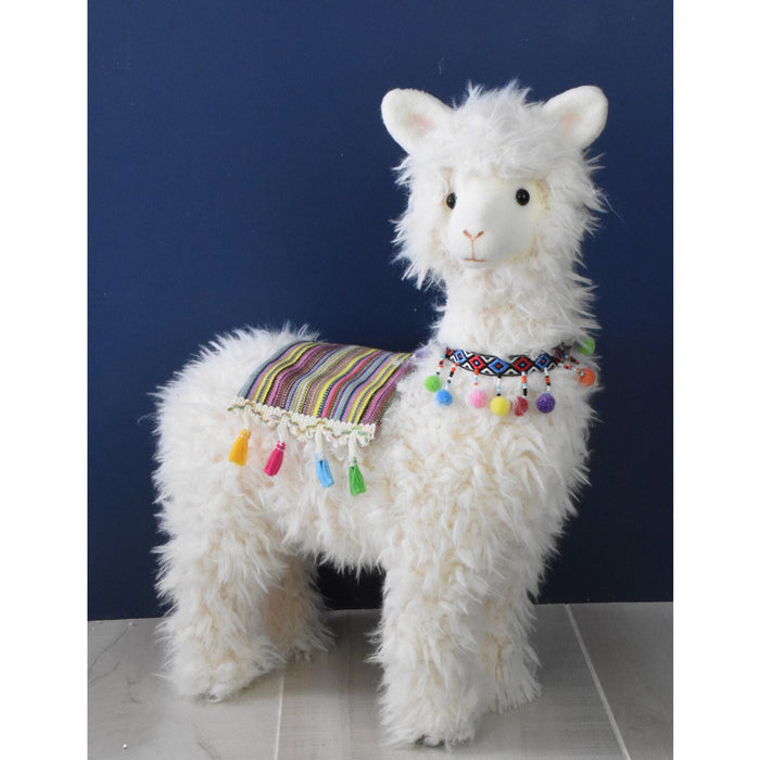 17" Llama w/Trim - White