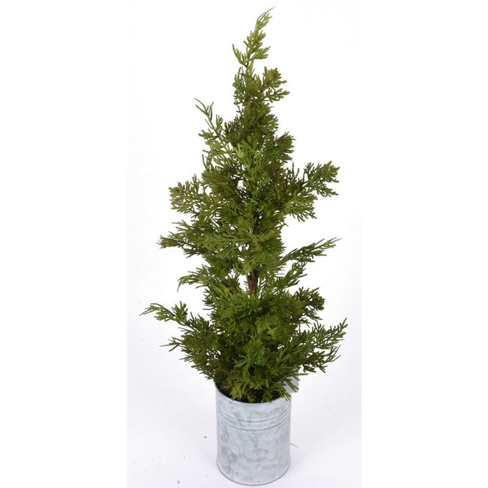 Soft Cedar Potted 26" - Green