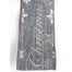 Linen Glitter Merry Christmas Ribbon - Platinum/Grey