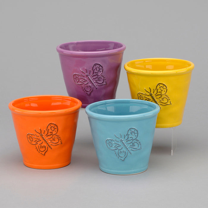 Dolomite Butterfly Pot