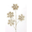Iced Snowflake Glitter Spray 27''- Gold/Iced