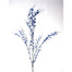 Metallic Mini Leaf Spray 42" - Cosmos Blue