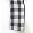 Linen Check 2.5"X10Yd Black/White