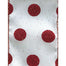 #40 Wired Declan Ribbon - White/Red, 10 Yds