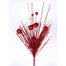 Glitter Ball Starburst Spray 20"- Red