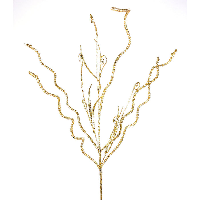 Glitter Rope Spray 41" - Gold