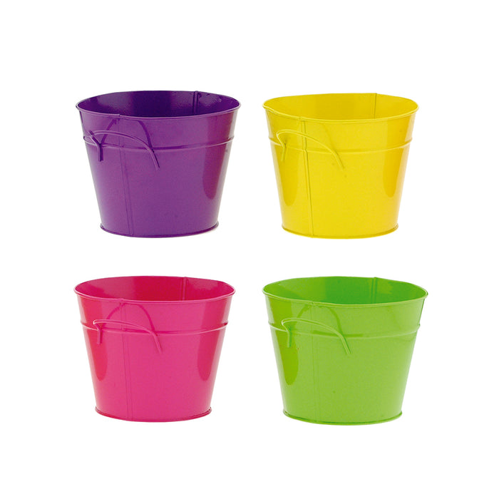 4 Assorted Citrus Pot Baskets - 7 In Round