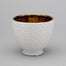 4 7/8" Ceramic Embossed Squares Bowl Planter